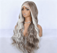 Café Au Lait Balayage - 13x4 Lace Front Wig